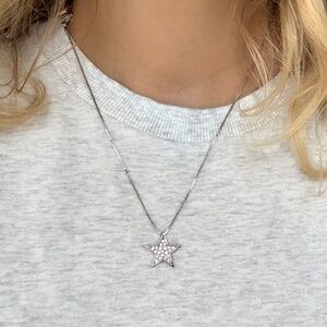 Swavorski Crystal Star Pendant Necklace